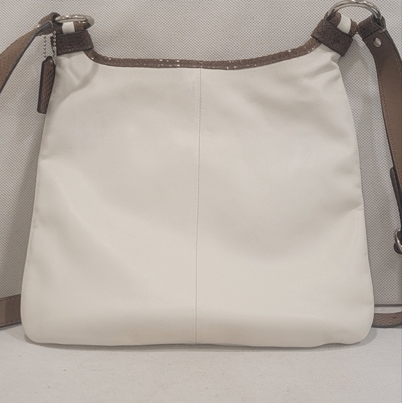 Y2K COACH PENELOPE IVORY CROSSBODY HABDBAG - Picture 2 of 7